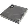 20 LUXURY 3 PLY BLACK PAPER NAPKINS - 33cm x 33cm Ideal for weddings, christenings, parties, bbq's etc view 2