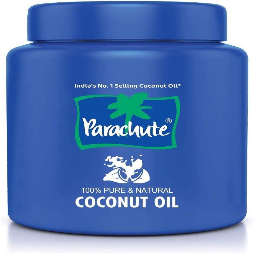 Parachute 100% Pure and Natural Unrefined Coconut Oil | No Chemicals & Added Preservatives | 200ml Jar