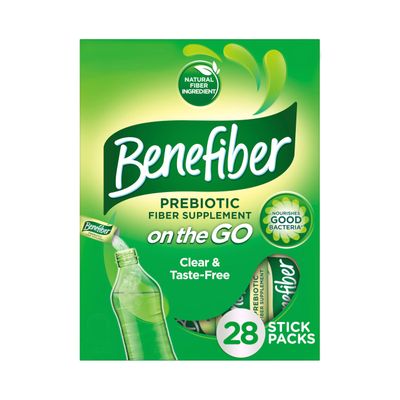 Benefiber Unflavored Sticks, 28 Count (Pack of 2)