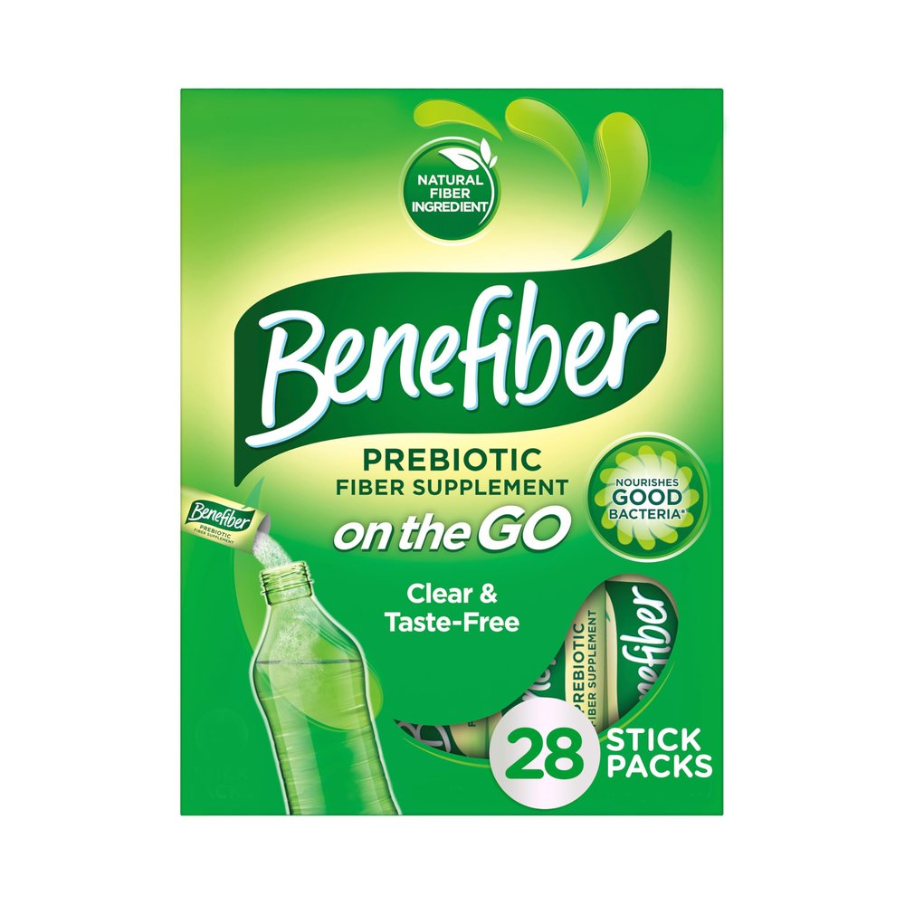 Benefiber Unflavored Sticks, 28 Count (Pack of 2)