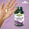 Natures Aid L-Arginine HCI 750mg  High Strength Amino Acid Tablets  Supports Blood Flow, Muscle Recovery, Energy & Performance  Vegan, Gluten Free, Non-GMO  90 Tablets view 3