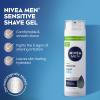 NIVEA FOR MEN Sensitive, Shaving Gel 7 oz (Pack of 3) view 3