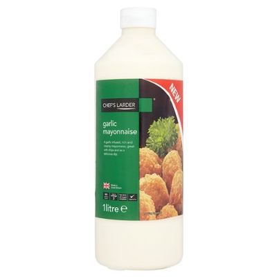 Chef's Larder Garlic Mayonnaise 1 Litre