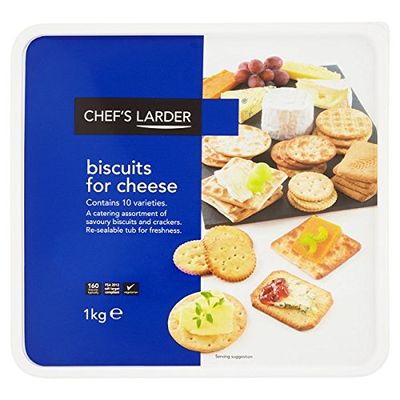 Chef's Larder Biscuits for Cheese 1kg (Pack of 6 x 1kg)