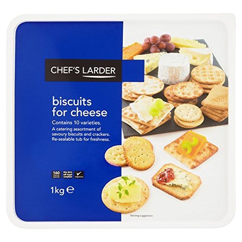 Chef's Larder Biscuits for Cheese 1kg (Pack of 6 x 1kg)