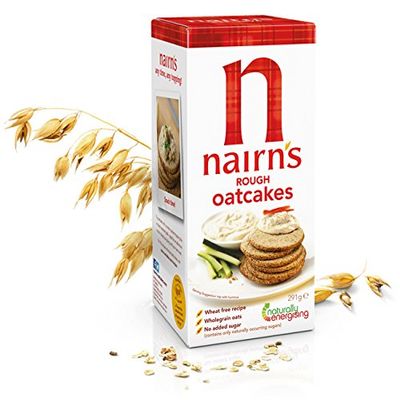 Nairn's Rough Oatcakes 291g (Pack of 6 x 291g)