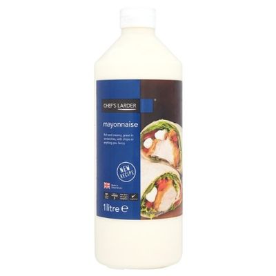 Chef's Larder Mayonnaise 1 Litre (Pack of 6 x 1ltr)