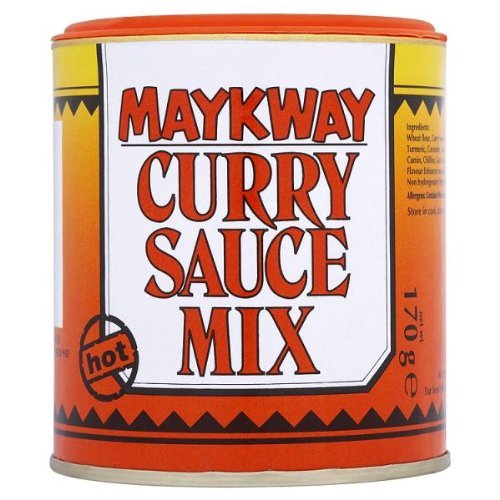 Maykway Curry Sauce Mix Hot 170g (Pack of 12 x 170g)