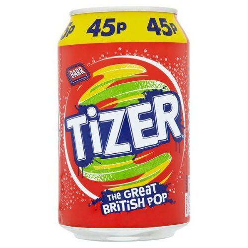 Barr Tizer 330ml (Pack of 24 x 330ml)