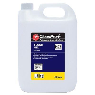 Clean Pro+ Professional Hygiene System Floor Gel Lemon H27 5 Litres