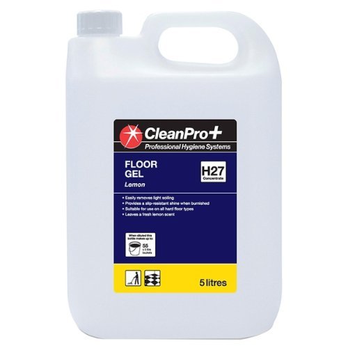 Clean Pro+ Professional Hygiene System Floor Gel Lemon H27 5 Litres