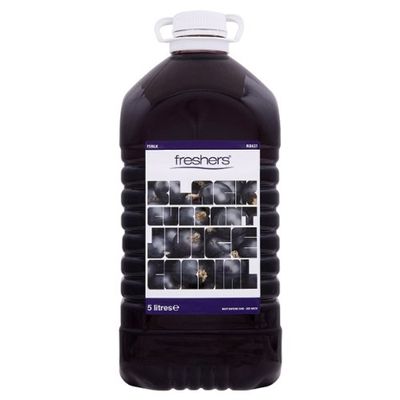 Freshers Blackcurrant Juice Cordial 5 litres (Pack of 2 x 5ltr)