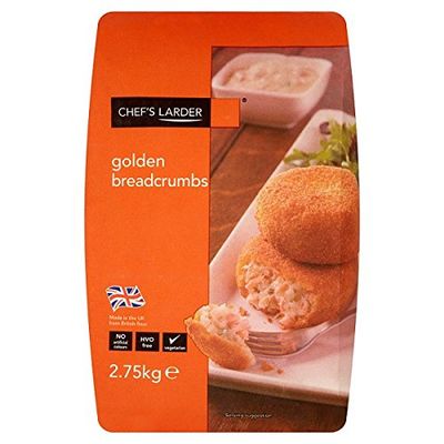 Chef's Larder Golden Breadcrumbs 2.75kg (Pack of 4 x 2.75kg)