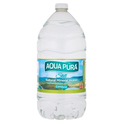 Aqua Pura Still Natural Mineral Water 5L (Pack of 3 x 5ltr)