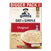 Quaker Oat So Simple Original Porridge Family Pack with 22 Sachets, 594g view 3