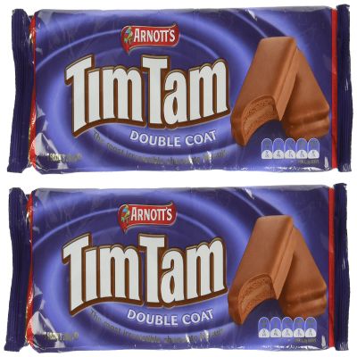 Tim Tam Cookies Arnotts | Tim Tams Chocolate Biscuits | Made in Australia | Choose Your Flavor (2 Pack) (Double Coat) by Arnott's