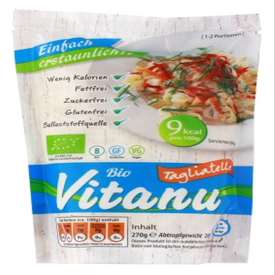 Vitanu Organic Shirataki Pasta Tagliatelle - 1 x 200g