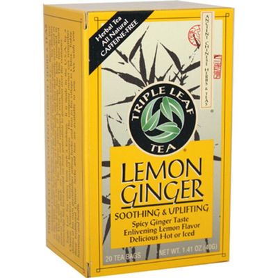 Triple Leaf Tea - Lemon Ginger - 20 Tea Bags