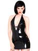 Honour/Skintwo.com PVC Little Minx Halter Dress 12 Black view 4