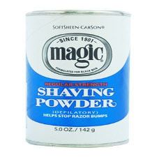 SoftSheen Carson Magic Shaving Powder "Blue" Regular Strength 142g
