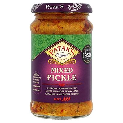 2 X Patak's Original Mixed Pickle 283 g (Pack of 6)