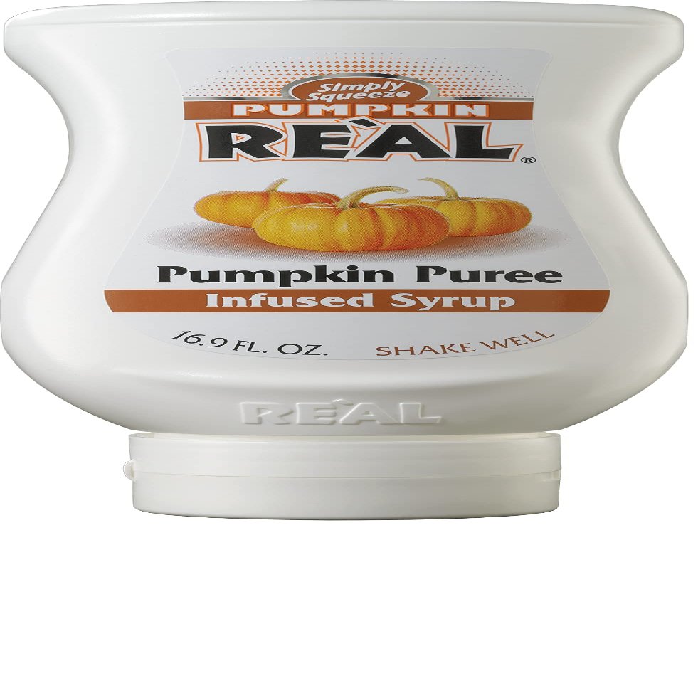 Real Syrup | Pumpkin Puree Infused Fruit Syrup | Made with Real Pumpkin | 500ml |Natural Ingredients| Cocktails, Baking, Smoothies, Coffee, Desserts