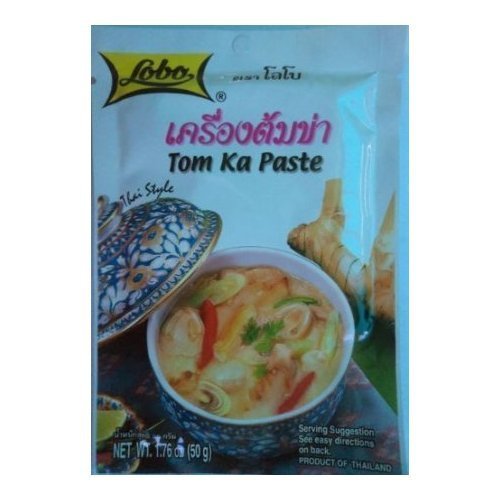 (6 pack) Lobo Tom Ka Paste Thai Food New Sealed 50g From Thailand