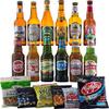 FREE Delivery - 12 Lagers from Around the World with Bar Snacks Hamper view 1