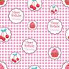 Happy Birthday Personalised Gift Wrap Style 03 Cherries - 100% RECYCLABLE view 2