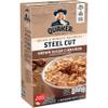 Quaker Steel Cut Quick 3 Minute Oats Quick Cut Steel, Brown Sugar & Cinnamon, 13.5 Oz, 8 Count (Pack of 6) Total, 48 Count view 1