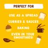 Organic Coconut Butter (300g) Vegan | Great for Cooking and Baking | Zero Cholesterol | Low GI | Ethically Sourced view 3