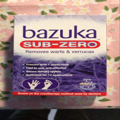 6 x Bazuka Sub-Zero 50ml