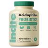 Probiotics for Gut Health  Acidophilus - 10 Billion CFU, 120 Tablets (4 Month Supply)  Gut Health & Digestion Support - High Strength Probiotics for Men & Women - Vegan & Non-GMO view 1