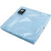 20 LUXURY 3 PLY LIGHT BLUE PAPER DINNER NAPKINS - 40cm x 40cm Ideal for weddings, christenings, parties, bbq's etc view 2
