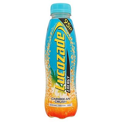 Lucozade Energy Caribbean Crush 380ml (380ml) x Pack of 24