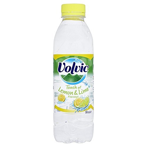 Volvic Touch of Lemon & Lime Flavour 50CL 500 ml (Pack of 24)