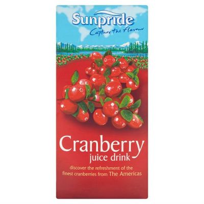 Sunpride Cranberry Juice Drink 1 Litre Case of 12