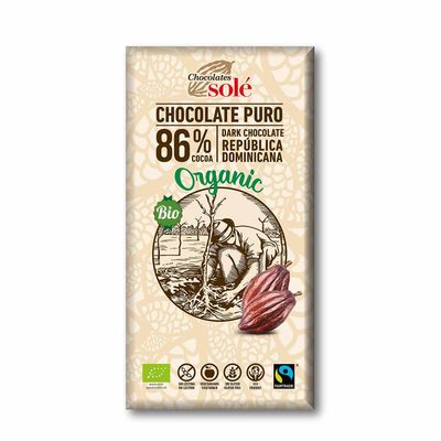 Dark chocolate 86% cocoa 100 g