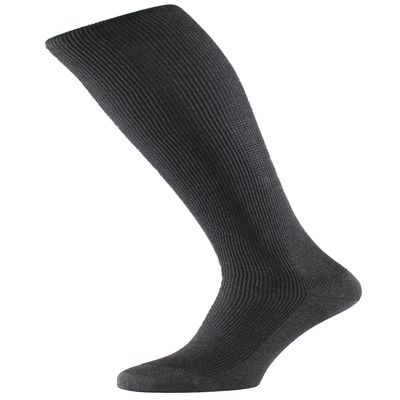 ALBERT KREUZ mens compression travel and flight support over-the-calf socks 10,5 mmHg, grey-melange EU 38-41 / UK 5.5-7