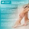 23-32 mmHg MEDICAL COMPRESSION Stockings with OPEN Toe, FIRM Grade Class II, Thigh High Support Socks without Toecap (M (Body height 62.2-66.9 inch), Black) view 3