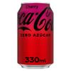 Coca Cola Zero Cherry Cans, 330 ml view 1