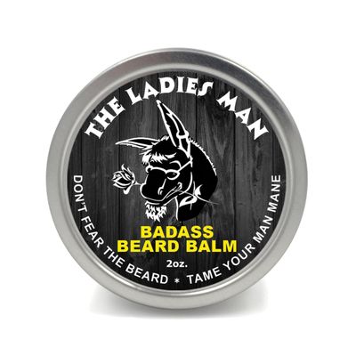 Badass Beard Care Beard Balm 2 oz The Ladies Man