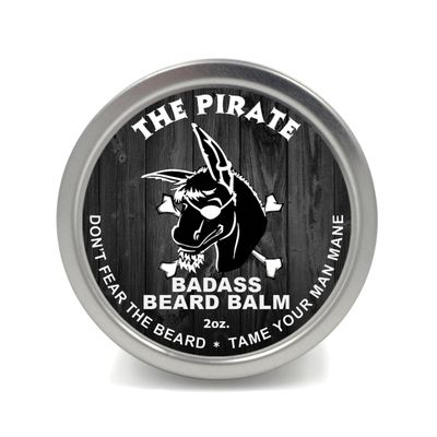 Badass Beard Care Beard Balm 2 oz The Pirate