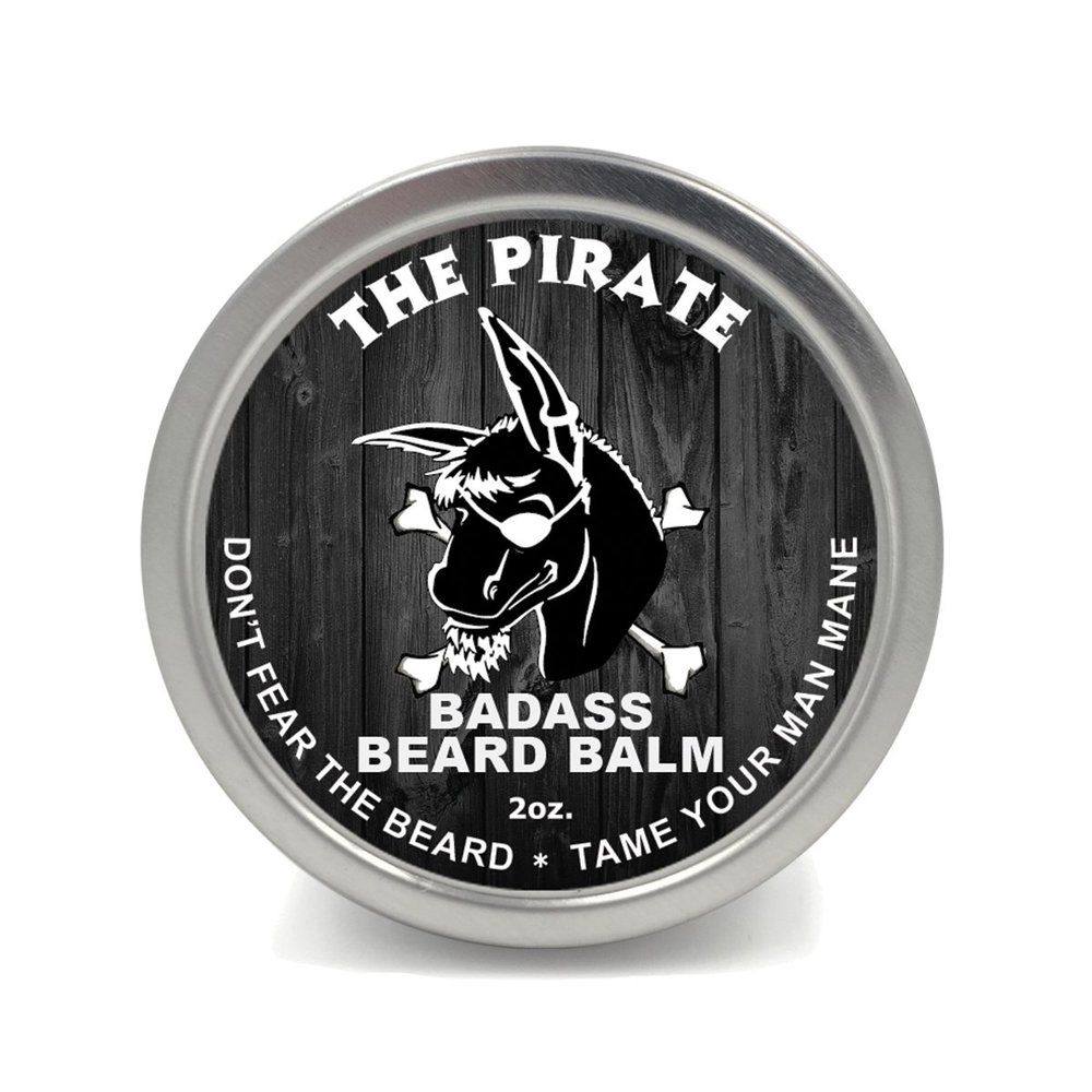 Badass Beard Care Beard Balm 2 oz The Pirate