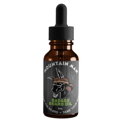 Badass Beard Care Beard Oil For Men 1oz Mountain Man
