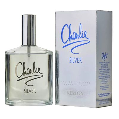 CHARLIE SILVER by Revlon EDT SPRAY 3.4 OZ