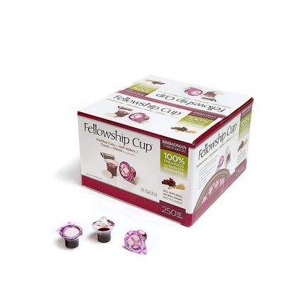 B & H Publishing Group 63430 Commun Fellowship Cup Prefilled Juice Wafer Box Of 250