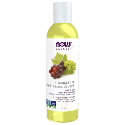Now Foods Grape Seed Oil, Pure, 118 g