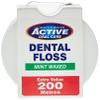 Beauty Formulas Active Oral Care Mint Waxed Dental Floss, 200 Metre Size view 1