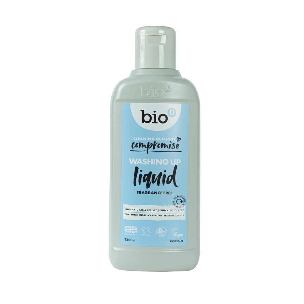 Bio-D Washing Up Liquid 750ml x 3